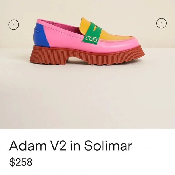 NWT Charlotte Stone loafers (sz 10 - fits 9/9.5/10) - Picture 3 of 13